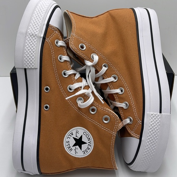 Converse WMNS CTAS LIFT HI
GINGERSNAP/WHITE/BLACK A11537F Platforms Sneakers - Picture 12 of 16